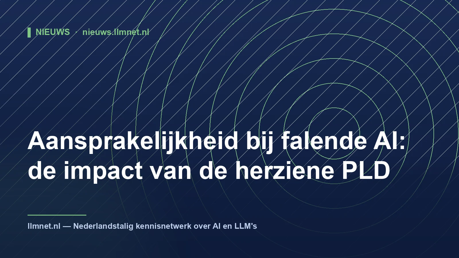 Aansprakelijkheid bij falende AI: de herziene PLD