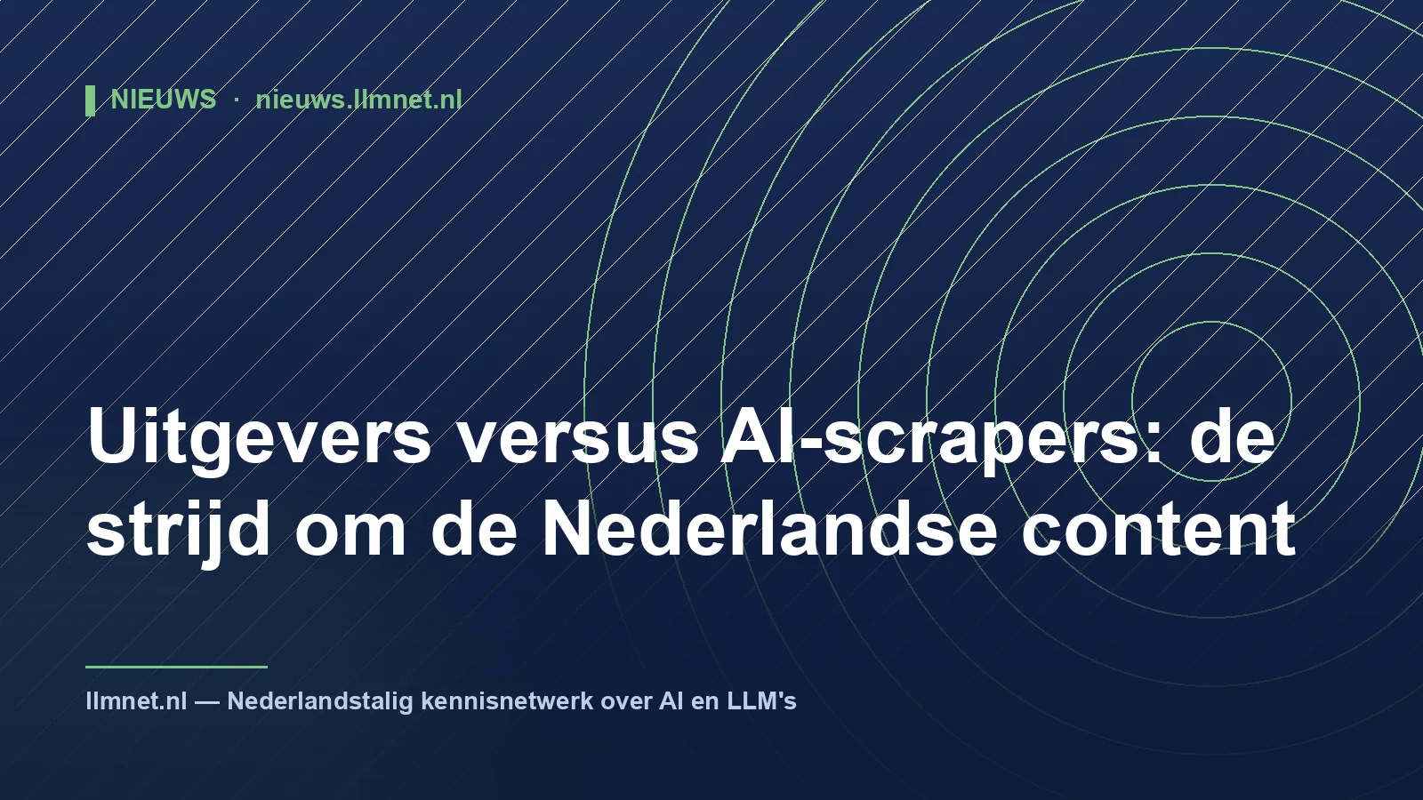 Uitgevers versus AI-scrapers: de strijd om content